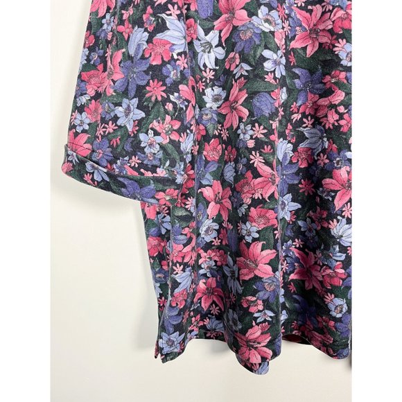 80s / 90s Vintage Floral Print Sweatshirt - Picture 6 of 6